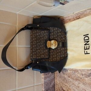 Fendi zucchino medium handbag